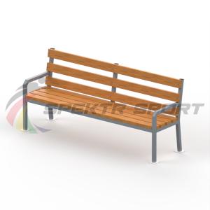 Купить Уличная скамейка со спинкой Дача в Октябрьске 